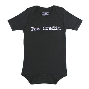 Tax Credit Onesie